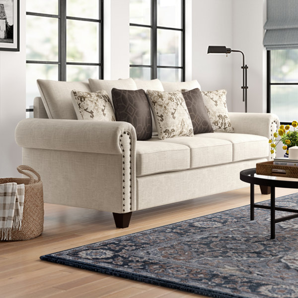 Three Posts™ Merseyside 92'' Upholstered Sofa & Reviews Wayfair